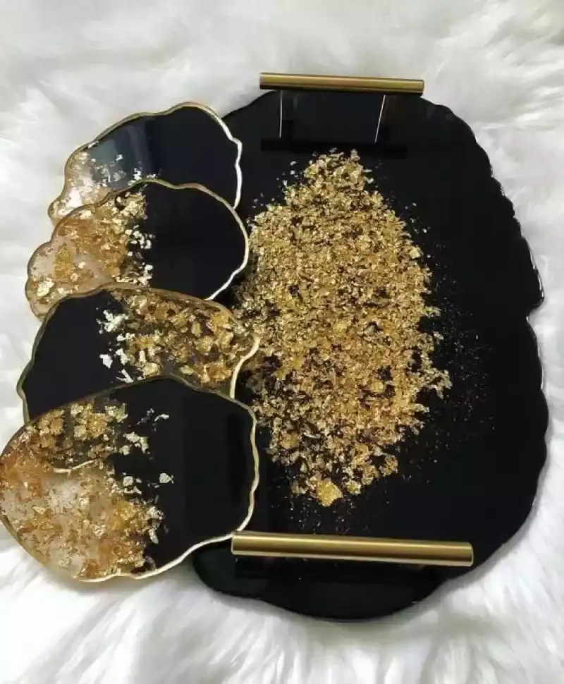 LEARN TO MAKE RESIN TRAY AND COASTERS