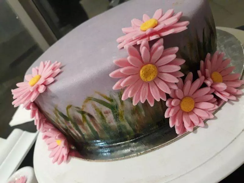 Cake Sugar Flower Decoration
