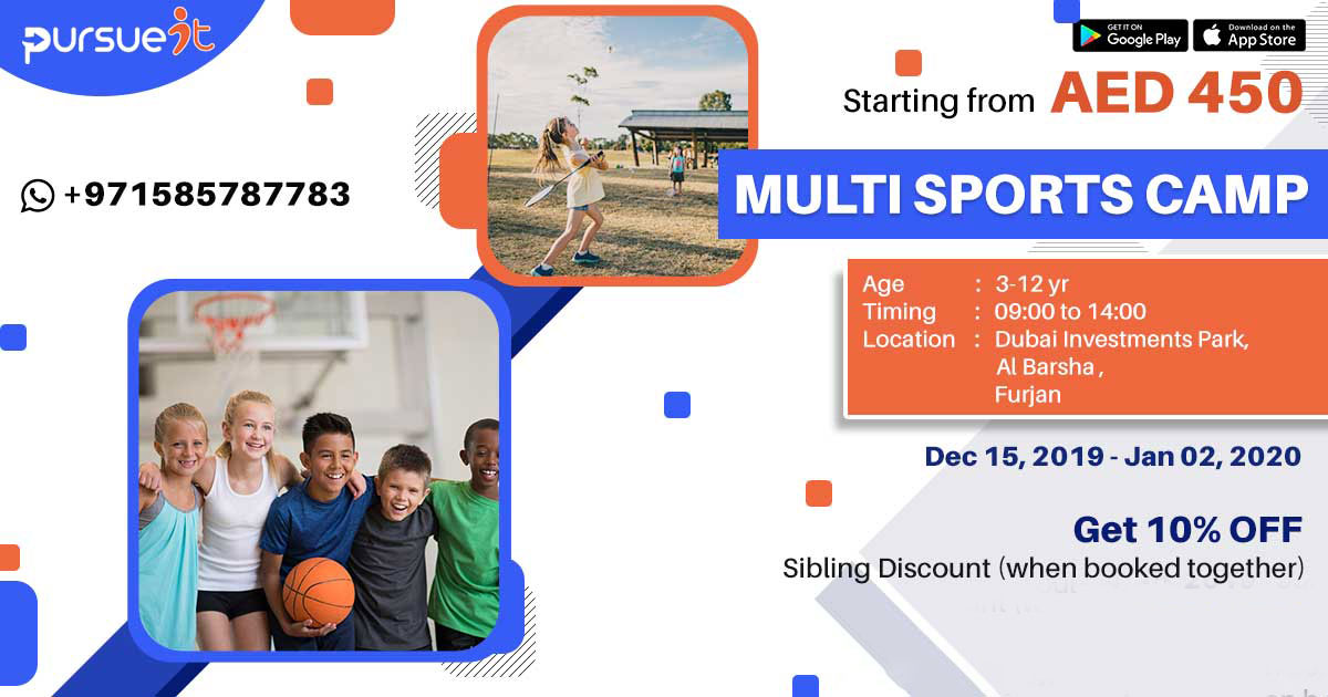 multi sports camp in dubai