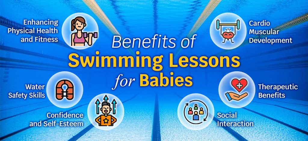 benefits of swimming lessons for babies