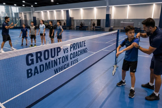 Group vs Private Badminton Coaching in Dubai: Which Fits Your Game?