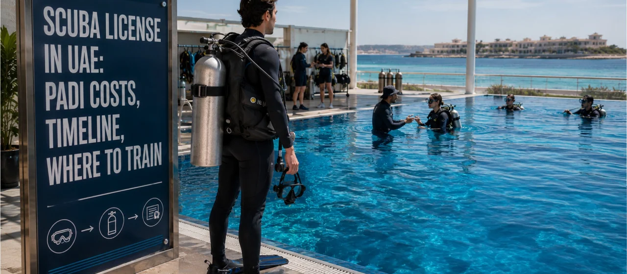 Scuba License in UAE: PADI Costs, Timeline & Where to Train