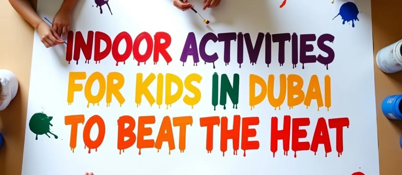 Indoor Activities for Kids in Dubai to Beat the Heat