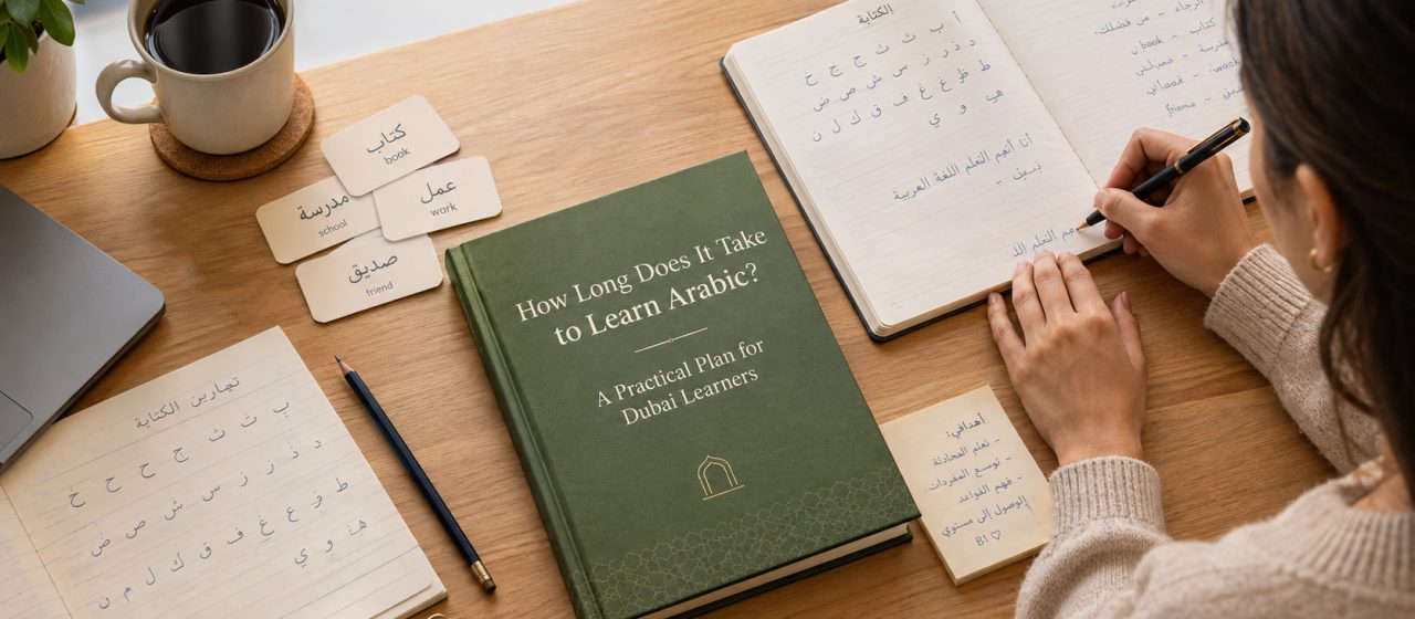 How Long Does It Take to Learn Arabic? A Practical Plan for Dubai Learners