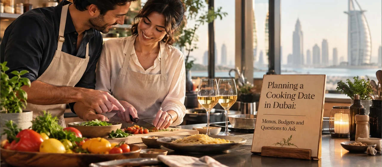 Planning a Cooking Date in Dubai: Menus, Budgets and Questions to Ask