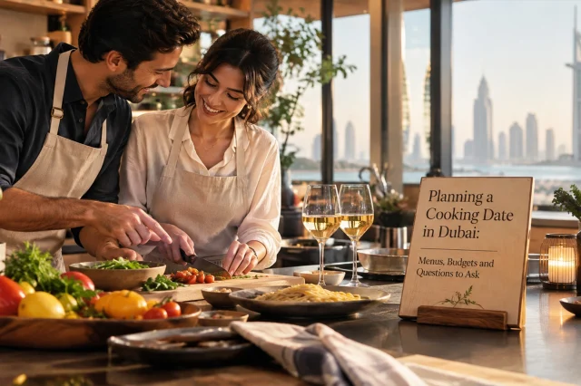 Planning a Cooking Date in Dubai: Menus, Budgets and Questions to Ask