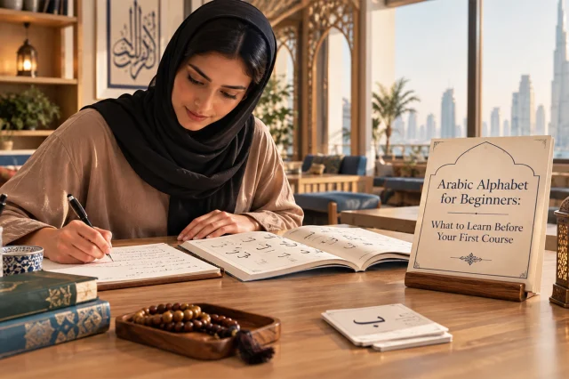 Arabic Alphabet for Beginners: What to Learn Before Your First Course